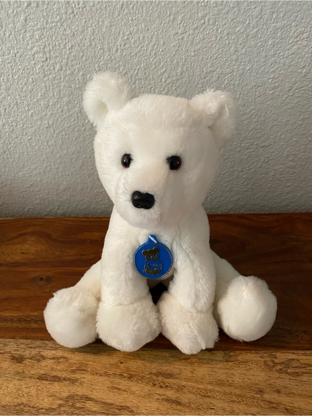 RARE Vintage 1976 Dakin Baby Snowfoot Polar Bear Plush Collectible 70s Plush